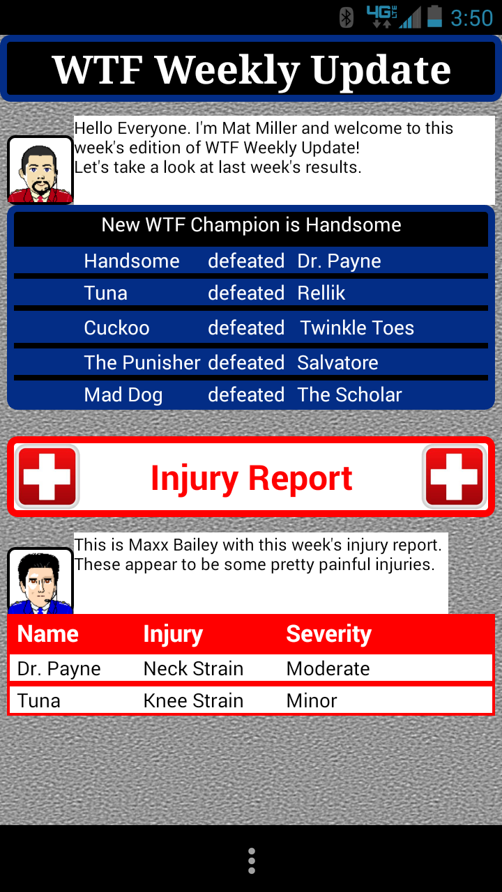 Wrestling Trivia Federation Wrestling Trivia Federation